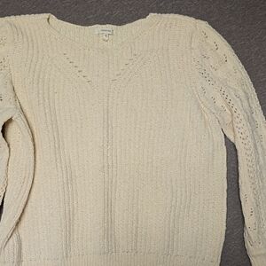 Maurices Cream Knit Sweater